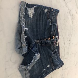 Abercrombie kids high waisted shorts